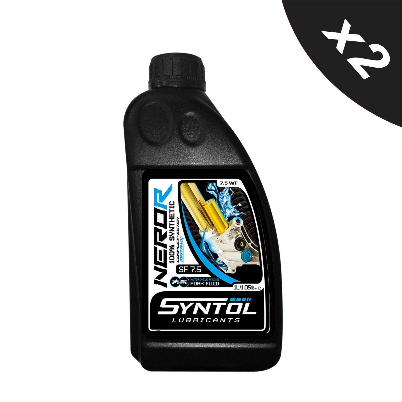Syntol Nero-R SF 7.5 Racing Motorcycle Motorbike  Fork Fluid 2x1L