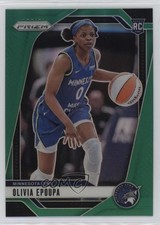 2024 Panini Prizm WNBA Green Prizm Olivia Epoupa #95 Rookie RC ib6