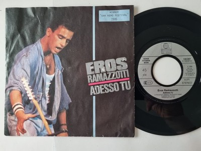 Eros Ramazzotti - Adesso tu 7'' Vinyl Germany