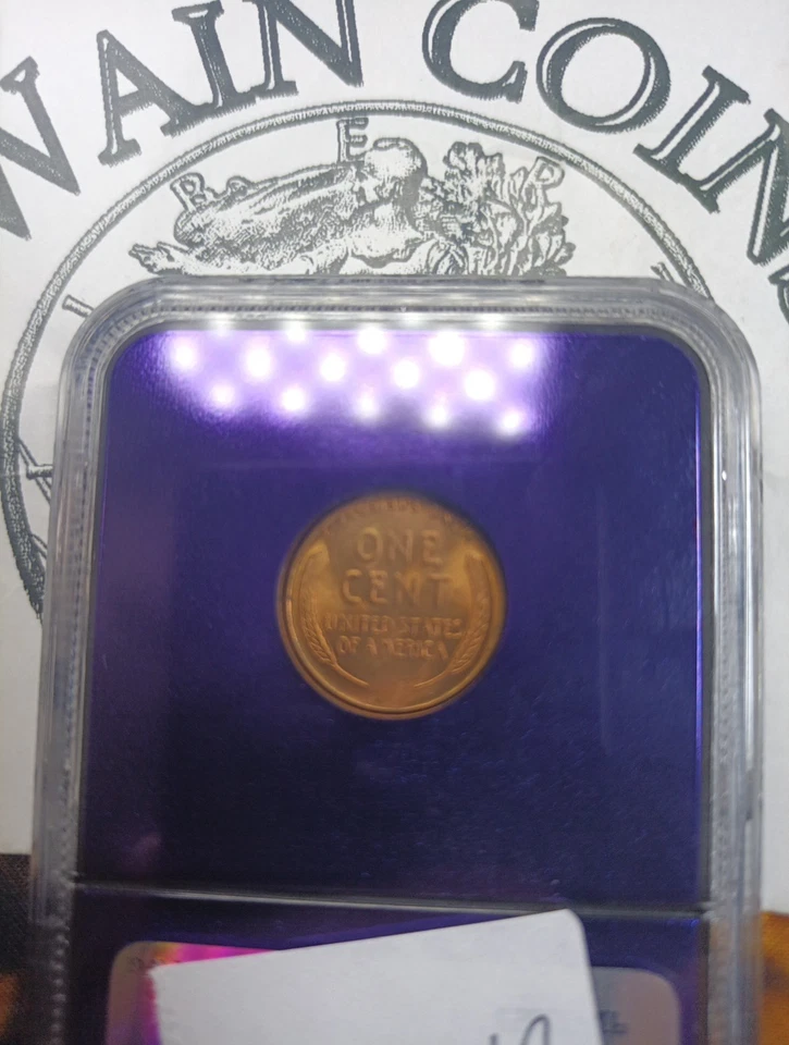 1947-D 1C Lincoln Wheat Cent - NGC MS65RD - ES104 - Image 3 of 3