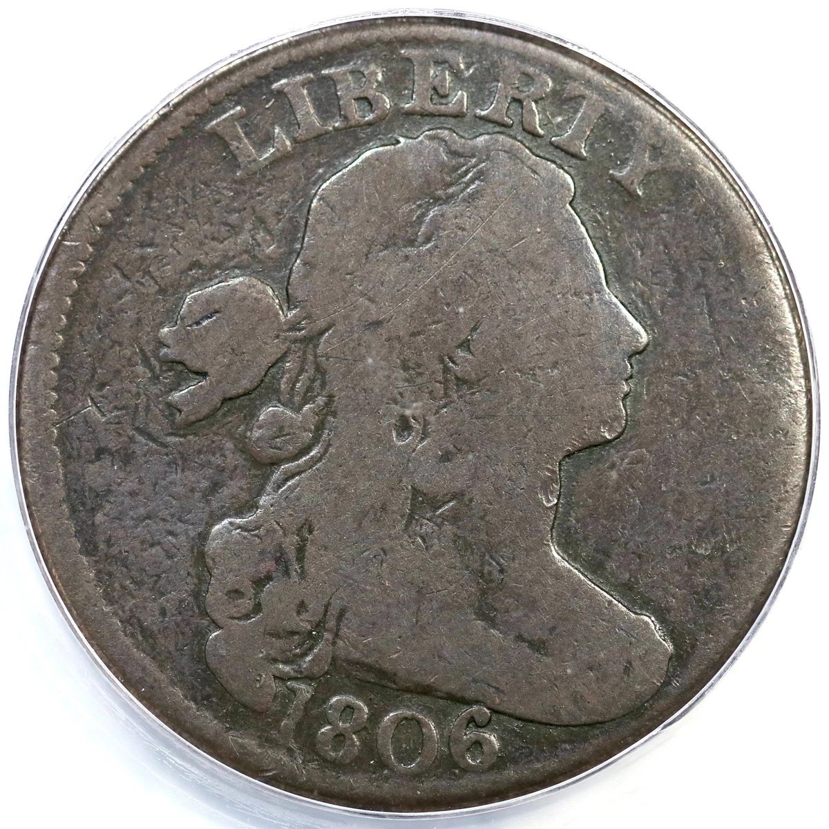 1806 Year Draped Bust Large Cents (1796-1807) for sale | eBay