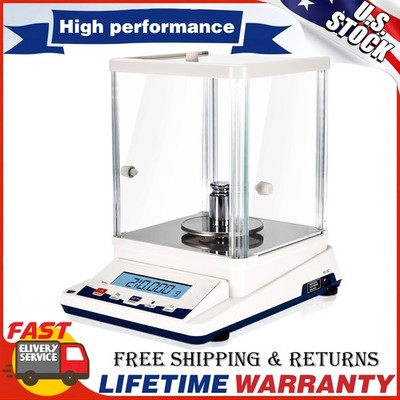 210gx0.001g Lab Scale Digital Analytical Balance for Science 1mg High Precision