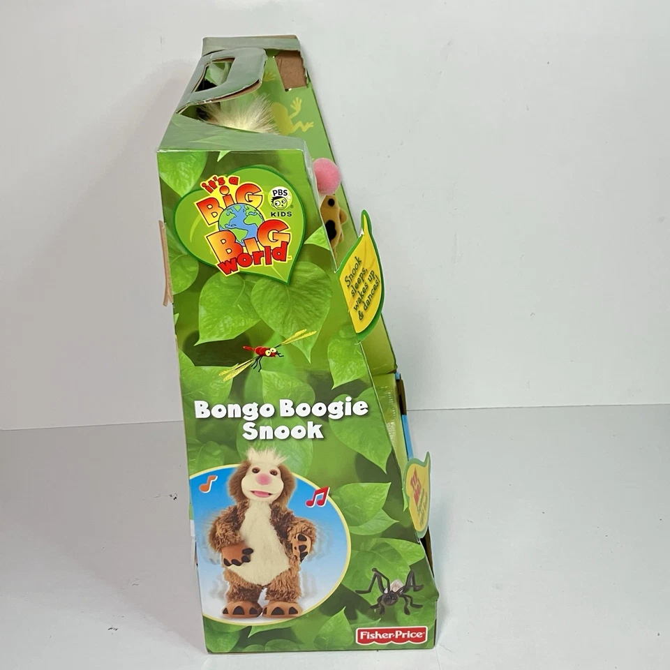 Fisher Big Big World Bongo Boogie Snook Raro Difícil de Encontrar 2006 Nuevo Estuche ¡Fresco! Foto 2 de 4