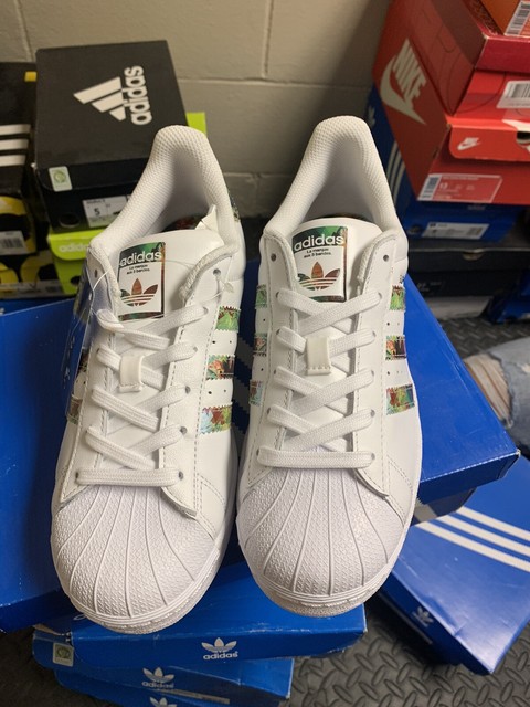 Adidas SUPERSTAR FY9828 Multi SPLATTER PATTERN Sneaker YOUTH Size 5 (WOMENS 6) for sale online 