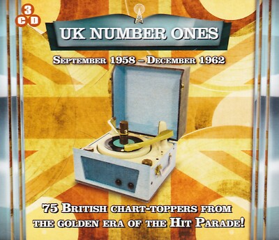 UK Number Ones 1958-1962   3 CD s Hitbox   by UK - Music Digital  2014