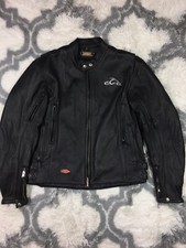 Orange County Choppers by Power Trip Motorcycle Leather Jacket Women s Size S