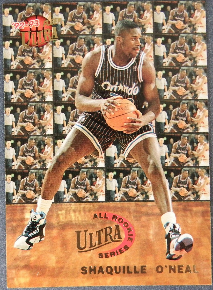 NBA 超貴重なSHAQ ルーキーカード！！ Shaq Shaquille O'Neal Rookie Of The Year Award Winner- Gold