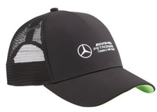 Mercedes Benz Puma Formula One Adult AMG Petronus Snapback Trucker Cap Hat NEW 