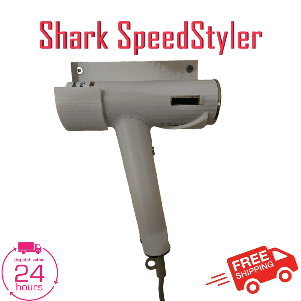 Shark Speedstyle hair Dryer Wall Mount Holder Organiser Storage Free P&P