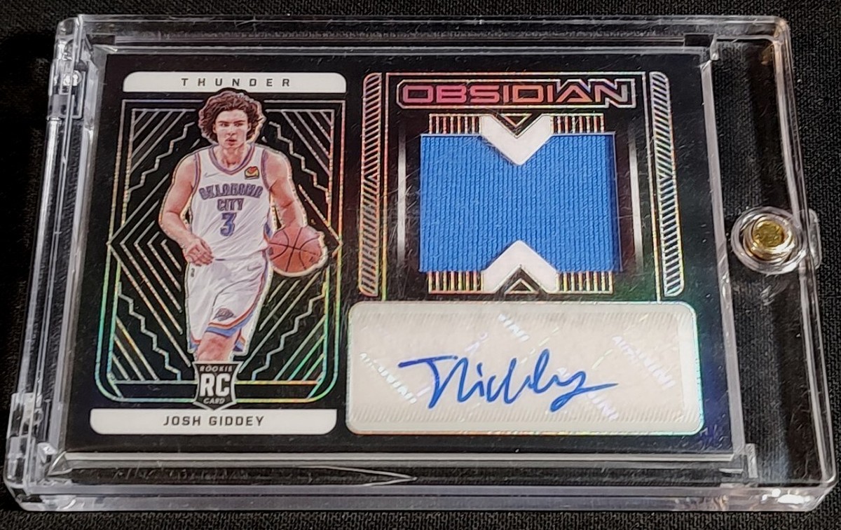 RC JSY AUTO /99 JOSH GIDDEY 🚨TRUE RPA ROOKIE PATCH #240 2021-22