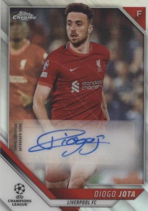 2021-22 Topps Chrome Uefa Champions League - Diogo Jota #CA-DJ for