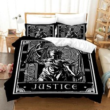 Tarot Element/Black Cool/Gifts/Duvet Cover/Double-sided Pillowcase/Bedding Set