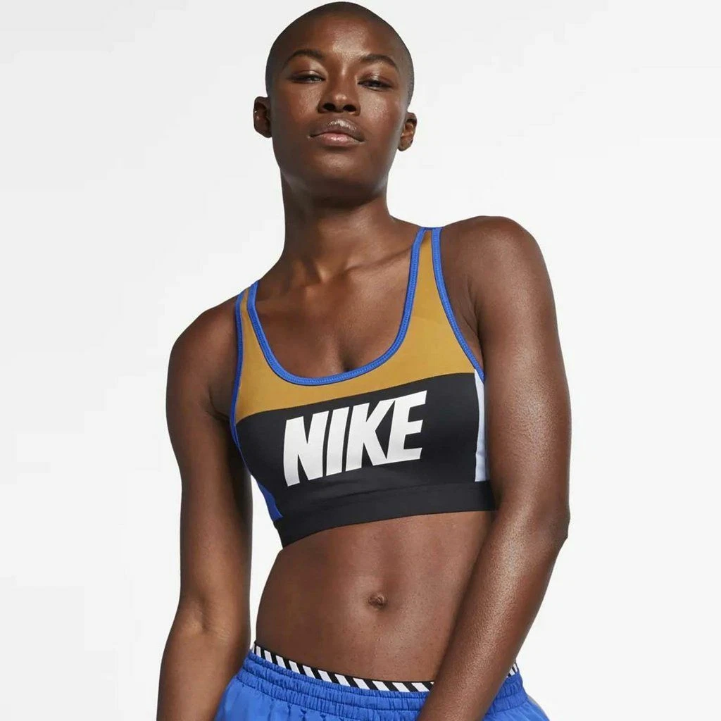 Nike Indy Distort Sports Bra Brown | Size XSmall / XS | Support Running Gym Yoga