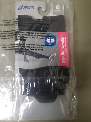 New Asics Studio No Slip Single Tab Toeless Grippy Socks.