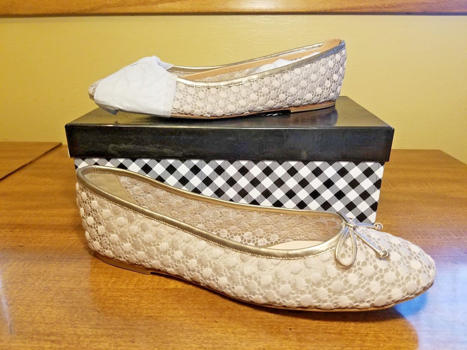 delman ballet flats