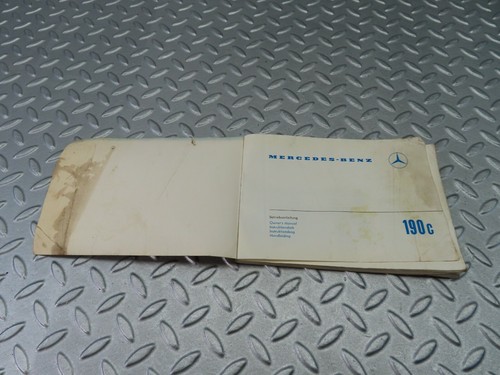 ⚙8000⚙ Mercedes-Benz W110 190C Owner's Manual Handbook 1105841696 - Picture 2 of 10