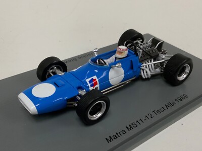 1/43 Spark Matra MS 11-12 From 1969 Albi Test of Jackie Stewart  S7195 KK