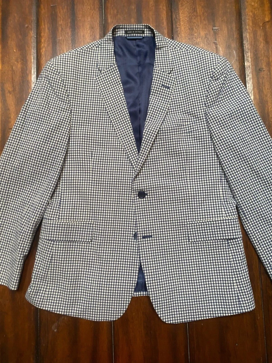 tommy hilfiger seersucker blazer
