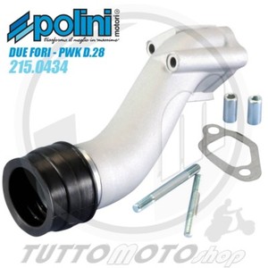 Collettore Aspirazione/Carburatore One By Camamoto Per Beverly RST 125 E Vespa Granturismo 200