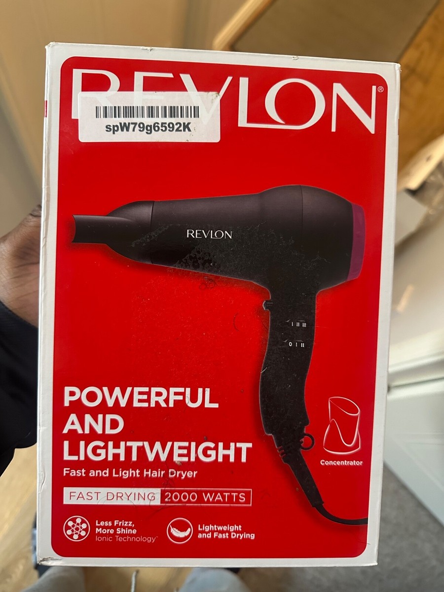 Perfect Heat Revlon Ionic Ceramic Hair Dryer Ionic Technology