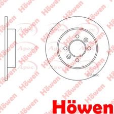 Fits Renault Laguna 1994-2001 Safrane 1992-1996 1x Brake Disc Rear Howen