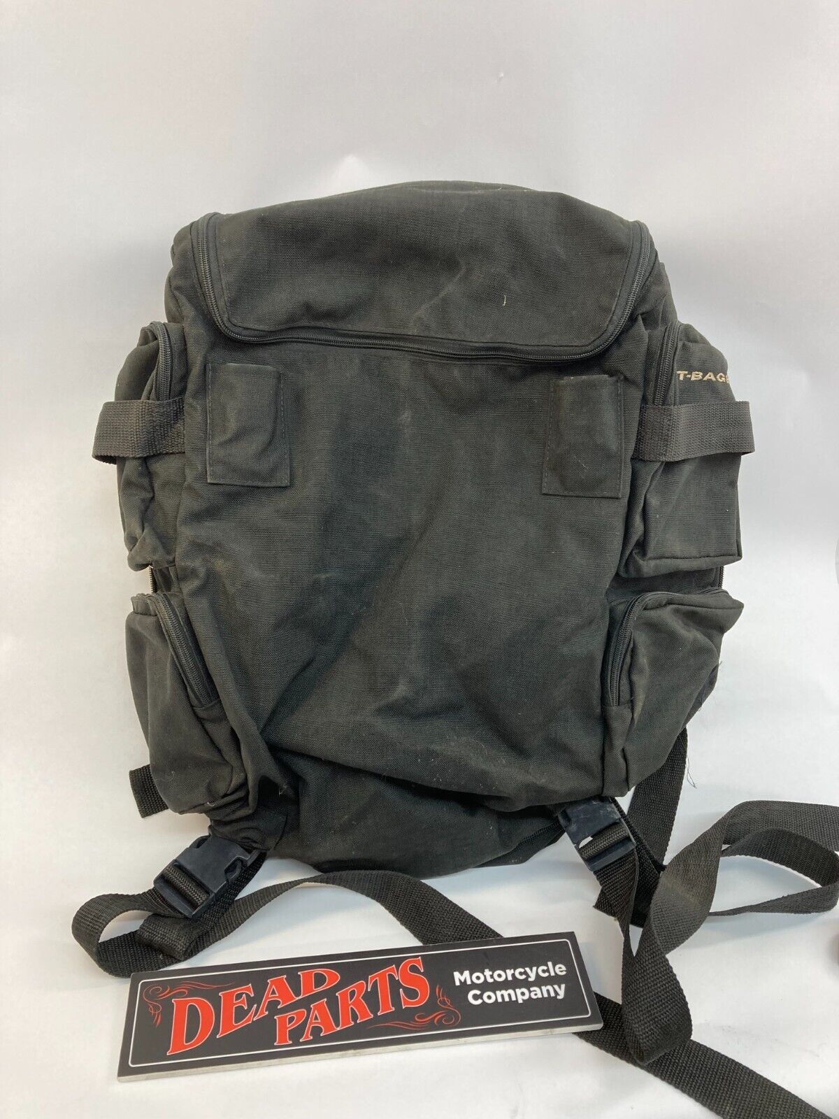 Harley T-Bags nylon large sissybar backrest travel duffle luggage bag