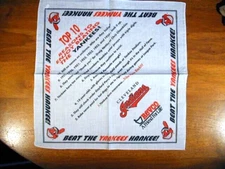 CLEVELAND INDIANS VINT 1980s REVCO " TOP 10 REASONS TO BEAT THE YANKEES" HANKEE