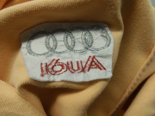 Audi Embroidered Button Down Shirt Orange XL - Picture 9 of 9