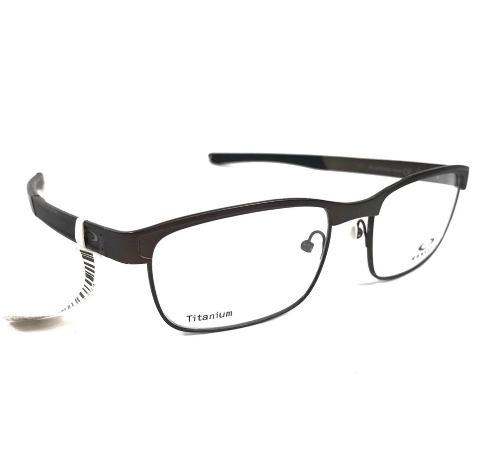 Monturas de gafas Oakley placa de superficie OX5132-0254 peltre bronce satinado 54-18-138 Foto 2 de 4