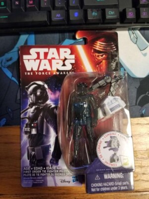 Star Wars The Force Awakens First Order Tie Fighter Pilot Figure New ...