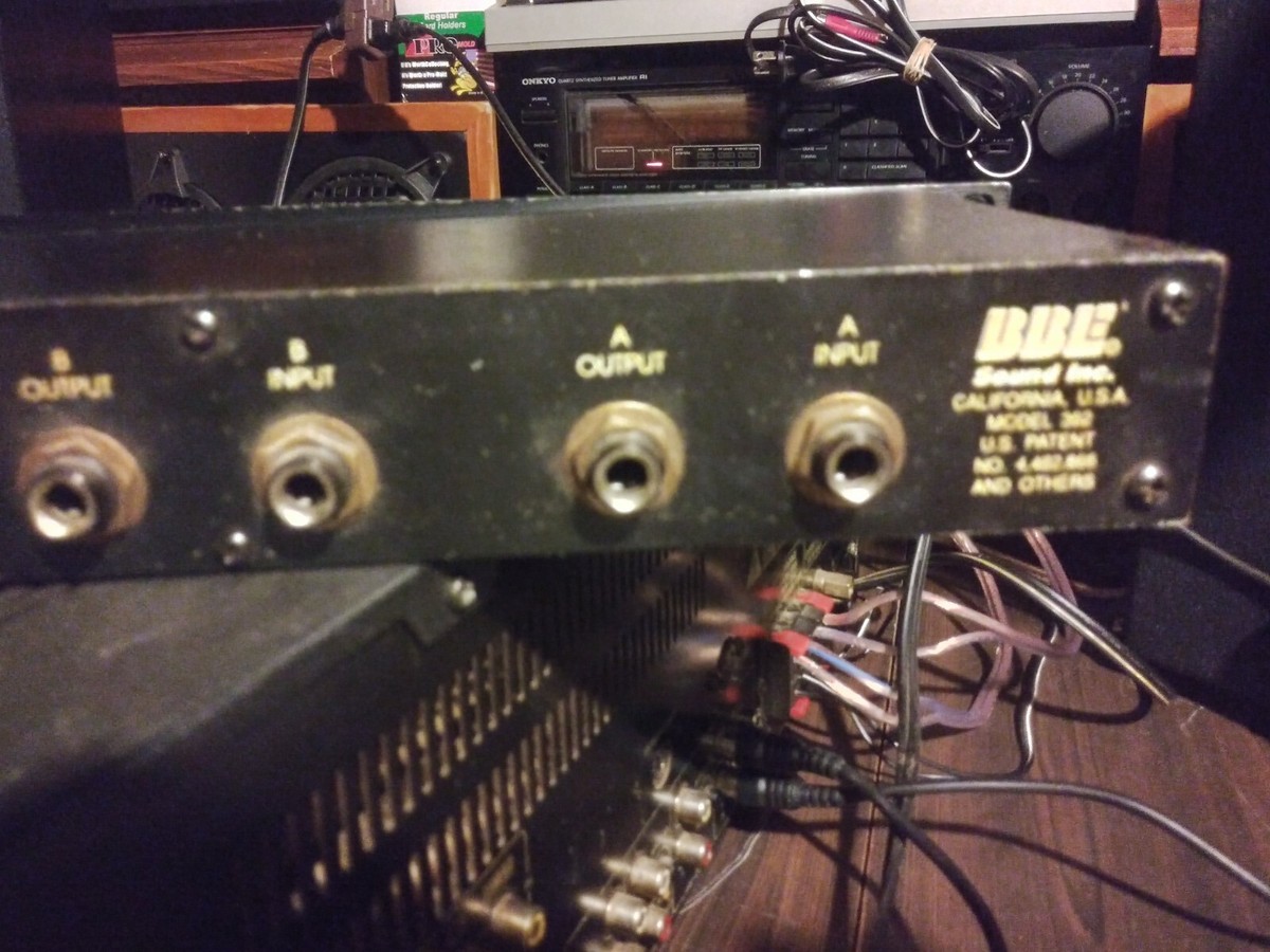 Tested & Working Used BBE 362 Sonic Maximizer Rack Mount Sound