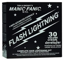 MANIC PANIC Flash Lightning Hair Bleach Kit - 30 Assorted Colors , Sizes