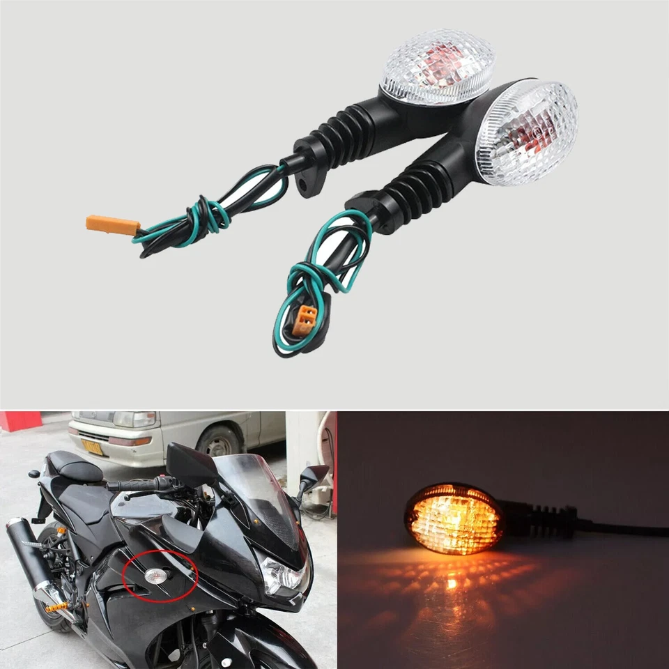 Turn Signal Light FOR KAWASAKI KLX250S / KLX250SF 2009-2020 VULCAN S 2015-2024 - Изображение 3 из 4