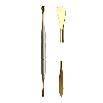 15xPeriosteal Elevator Molt 9 with gold points, bone Elevator Bone Grafting Tool