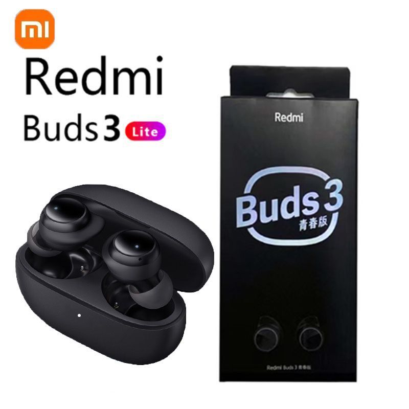XIAOMI Redmi Buds 3 Lite TWS Bluetooth 5.2 Earphone IP54 18 Hours Battery Life M