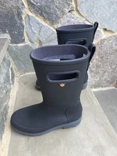 Bogs Kids Girls Holly Jr Tall Youth Waterproof Rain Boots Sz 13 (Little Kid) EUC