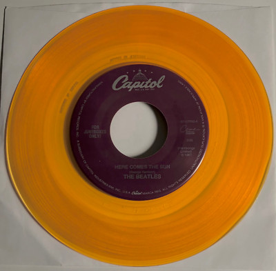 Beatles / Here Comes The Sun & Octopus's Garden / Gold 45 / Mint