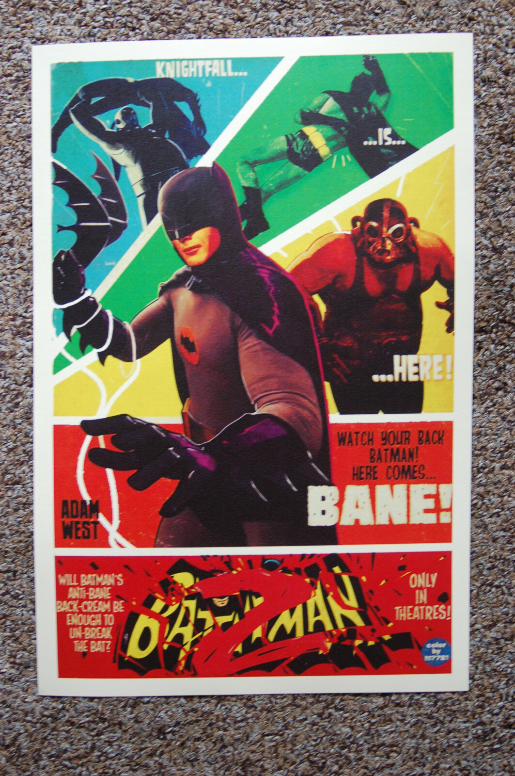 Batman Movie poster Lobby Card #6 Adam West Burt Ward