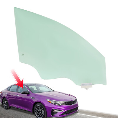 Right Front Door Window Tempered Glass For Kia Optima 4D Sedan 2016-2020
