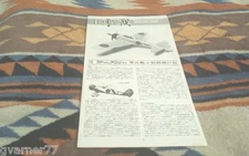 1/32 TOMY Japanese Navy Mitsubishi A6M2 ZERO ZEKE motorized Instructions only