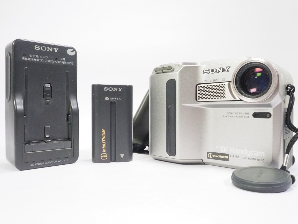 Sony DCR-SC100 Camcorder MiniDV Digital Video Camera LCD Sony DCR-SC100 Camcorder MiniDV Digital Video Camera LCD