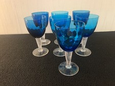 13 Blue Wine Glasses Tsarine Model Saint Louis Crystal Price Per Unit