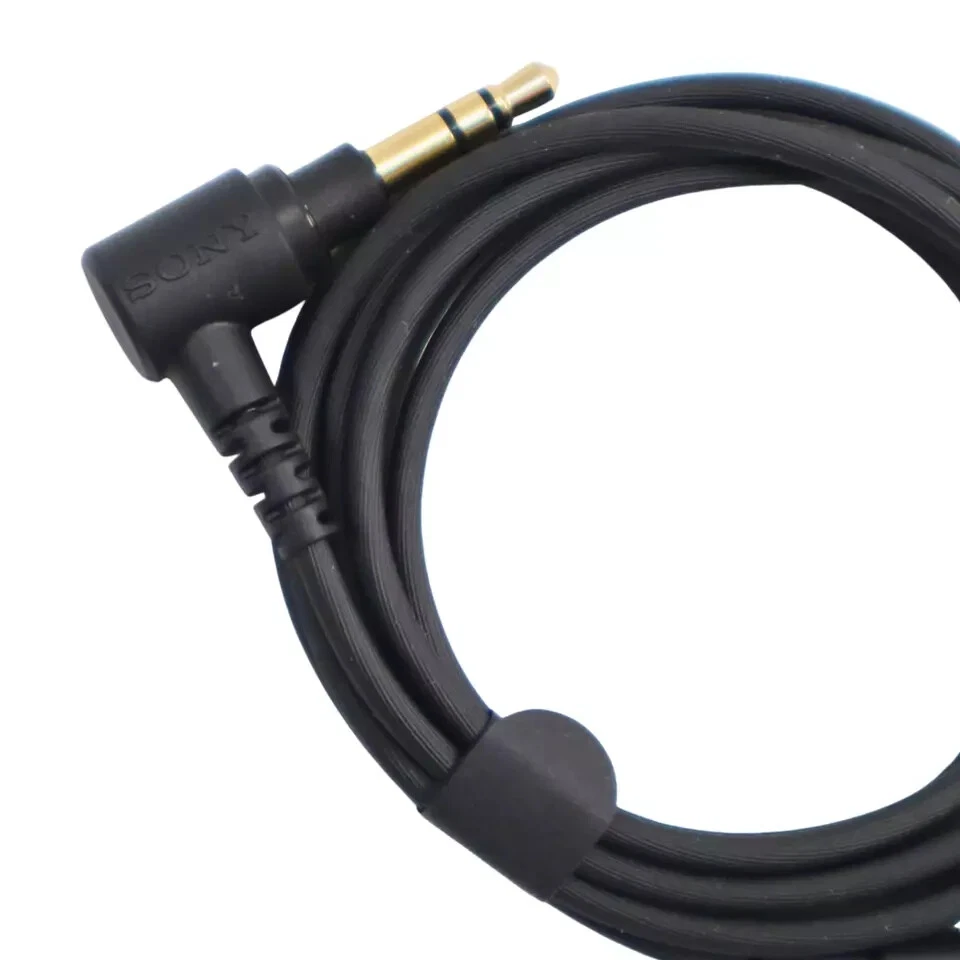 Cable de audio auxiliar genuino para auriculares Sony para WH-1000XM4 WH1000XM5 3,5 mm - NEGRO Foto 2 de 2