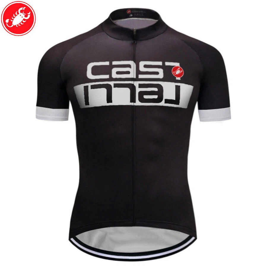 Cycling Jersey Mens Short GCN MTB Road Bike Jacket Bicycle Shirt