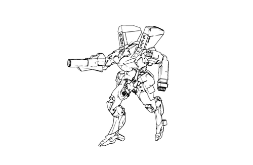 Morrigan | CGL 1:265 Scale Battlemech | Battletech Miniature - 第 1/1 張圖片