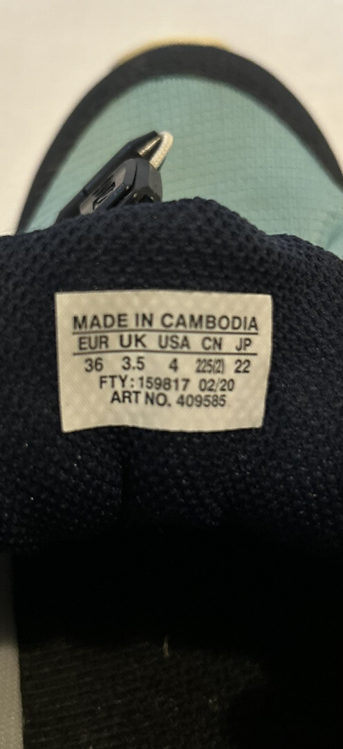 Scarpe da trekking blu Salomon Speedcross 409585 taglia 4