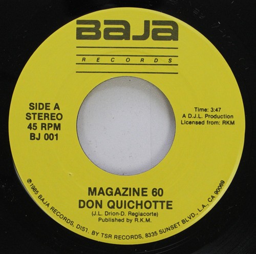 Pop 45 Magazine 60 - Don Quichotte / Don Quichotte On Baja Records