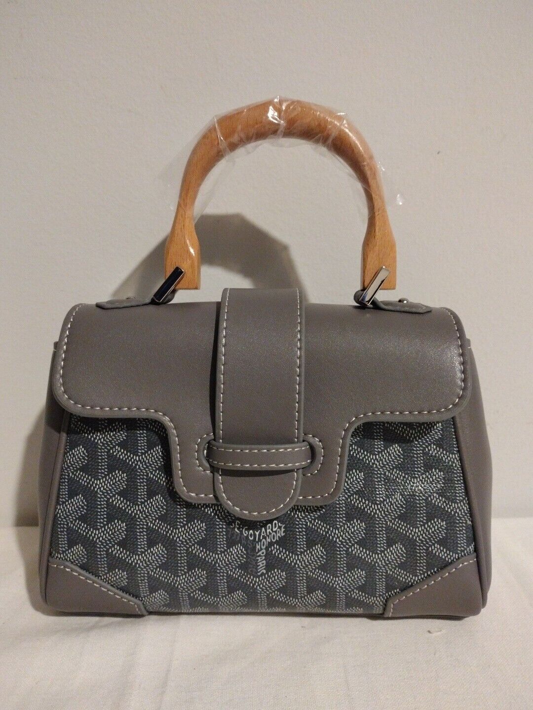 Goyard Saïgon Souple Mini Bag (Grey)
