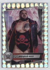 2025 Topps Chrome WWE Geometric Refractor Bronson Reed #177 3hd
