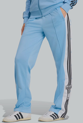 WOMENS ADIDAS ORIGINALS RETRO ADIBREAK POPPER TRACKPANTS ASH BLUE XS-XL RRP £65